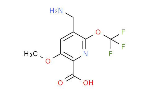 AM151172 | 1806263-78-4 | 3-(Aminomethyl)-5-methoxy-2-(trifluoromethoxy)pyridine-6-carboxylic acid