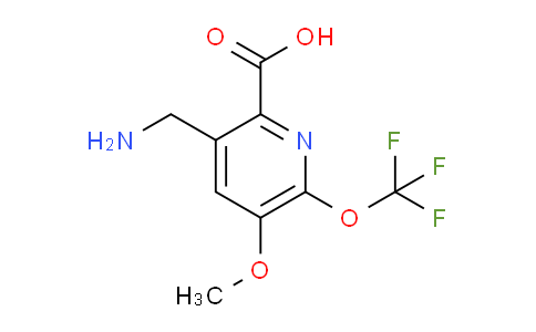 AM151175 | 1804765-85-2 | 3-(Aminomethyl)-5-methoxy-6-(trifluoromethoxy)pyridine-2-carboxylic acid