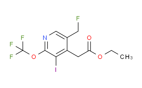 AM151178 | 1804801-84-0 | Ethyl 5-(fluoromethyl)-3-iodo-2-(trifluoromethoxy)pyridine-4-acetate
