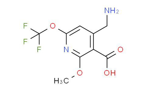 AM151180 | 1804918-30-6 | 4-(Aminomethyl)-2-methoxy-6-(trifluoromethoxy)pyridine-3-carboxylic acid