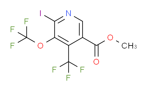 AM151183 | 1804840-73-0 | Methyl 2-iodo-3-(trifluoromethoxy)-4-(trifluoromethyl)pyridine-5-carboxylate