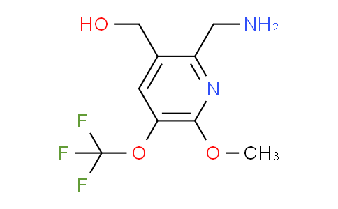 2-(Aminomethyl)-6-methoxy-5-(trifluoromethoxy)pyridine-3-methanol