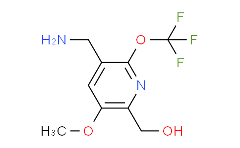 3-(Aminomethyl)-5-methoxy-2-(trifluoromethoxy)pyridine-6-methanol