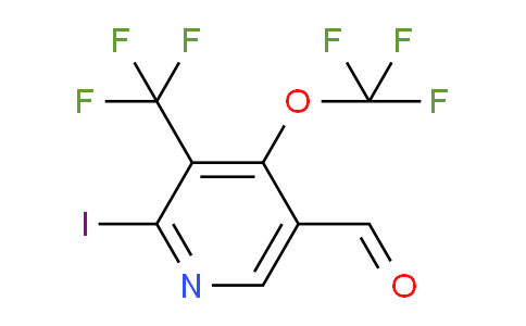 AM151200 | 1804436-10-9 | 2-Iodo-4-(trifluoromethoxy)-3-(trifluoromethyl)pyridine-5-carboxaldehyde