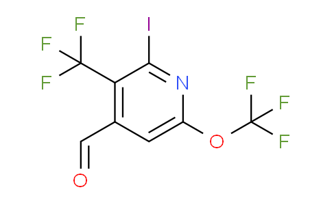 AM151212 | 1806031-44-6 | 2-Iodo-6-(trifluoromethoxy)-3-(trifluoromethyl)pyridine-4-carboxaldehyde