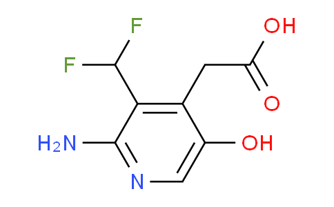 AM15122 | 1805136-17-7 | 2-Amino-3-(difluoromethyl)-5-hydroxypyridine-4-acetic acid