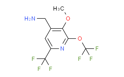 AM151223 | 1806183-89-0 | 4-(Aminomethyl)-3-methoxy-2-(trifluoromethoxy)-6-(trifluoromethyl)pyridine