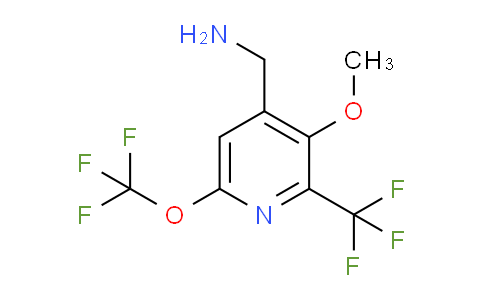 AM151225 | 1805133-89-4 | 4-(Aminomethyl)-3-methoxy-6-(trifluoromethoxy)-2-(trifluoromethyl)pyridine