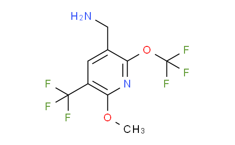 3-(Aminomethyl)-6-methoxy-2-(trifluoromethoxy)-5-(trifluoromethyl)pyridine