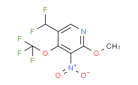 5-(Difluoromethyl)-2-methoxy-3-nitro-4-(trifluoromethoxy)pyridine
