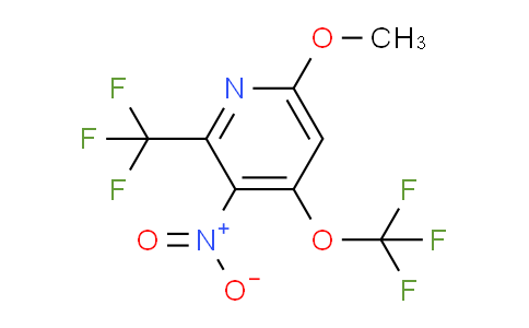 AM151238 | 1806038-25-4 | 6-Methoxy-3-nitro-4-(trifluoromethoxy)-2-(trifluoromethyl)pyridine