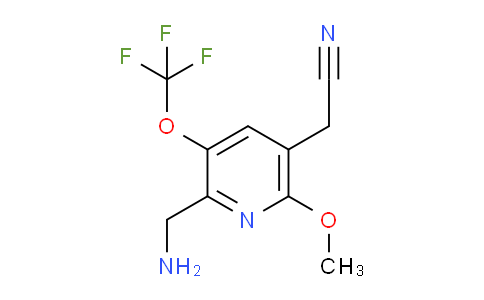 AM151241 | 1806754-31-3 | 2-(Aminomethyl)-6-methoxy-3-(trifluoromethoxy)pyridine-5-acetonitrile