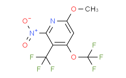 6-Methoxy-2-nitro-4-(trifluoromethoxy)-3-(trifluoromethyl)pyridine