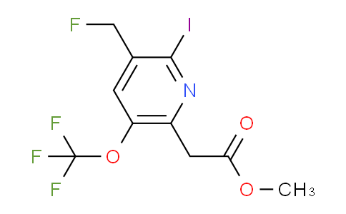 AM151244 | 1804358-28-8 | Methyl 3-(fluoromethyl)-2-iodo-5-(trifluoromethoxy)pyridine-6-acetate