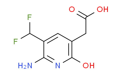 AM15125 | 1805329-96-7 | 2-Amino-3-(difluoromethyl)-6-hydroxypyridine-5-acetic acid