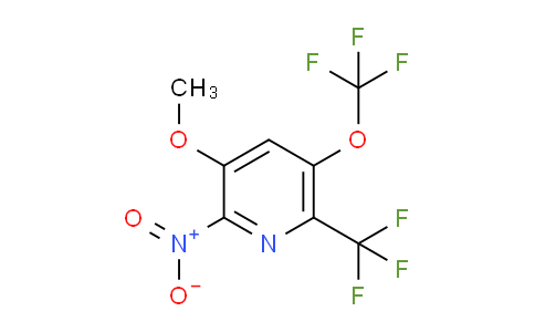 AM151250 | 1804924-38-6 | 3-Methoxy-2-nitro-5-(trifluoromethoxy)-6-(trifluoromethyl)pyridine