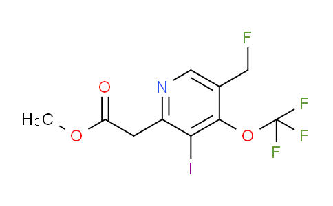 AM151251 | 1804442-97-4 | Methyl 5-(fluoromethyl)-3-iodo-4-(trifluoromethoxy)pyridine-2-acetate