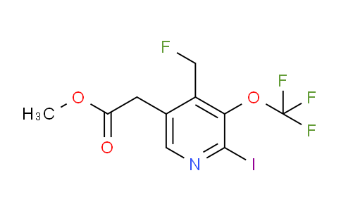 AM151254 | 1804358-37-9 | Methyl 4-(fluoromethyl)-2-iodo-3-(trifluoromethoxy)pyridine-5-acetate
