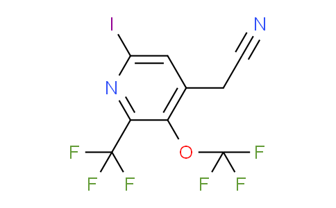 AM151255 | 1806746-95-1 | 6-Iodo-3-(trifluoromethoxy)-2-(trifluoromethyl)pyridine-4-acetonitrile