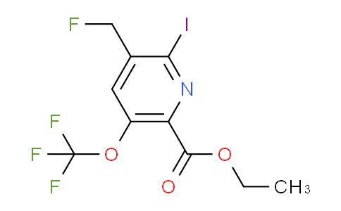 AM151259 | 1804840-31-0 | Ethyl 3-(fluoromethyl)-2-iodo-5-(trifluoromethoxy)pyridine-6-carboxylate