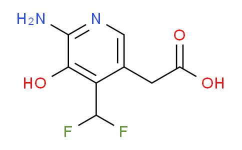 2-Amino-4-(difluoromethyl)-3-hydroxypyridine-5-acetic acid