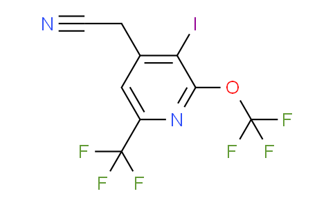 AM151262 | 1806744-50-2 | 3-Iodo-2-(trifluoromethoxy)-6-(trifluoromethyl)pyridine-4-acetonitrile