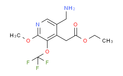 AM151263 | 1805916-40-8 | Ethyl 5-(aminomethyl)-2-methoxy-3-(trifluoromethoxy)pyridine-4-acetate