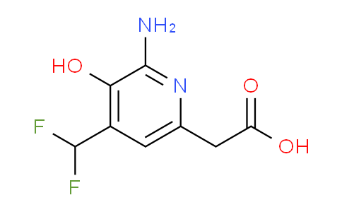 AM15127 | 1806838-23-2 | 2-Amino-4-(difluoromethyl)-3-hydroxypyridine-6-acetic acid