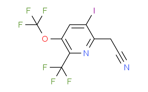 AM151274 | 1806744-71-7 | 3-Iodo-5-(trifluoromethoxy)-6-(trifluoromethyl)pyridine-2-acetonitrile