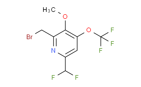 2-(Bromomethyl)-6-(difluoromethyl)-3-methoxy-4-(trifluoromethoxy)pyridine