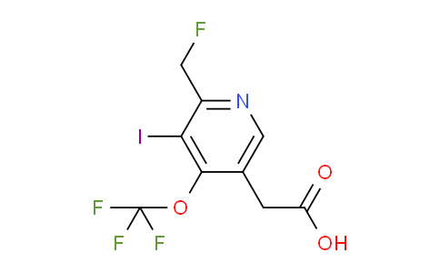 AM151282 | 1806743-00-9 | 2-(Fluoromethyl)-3-iodo-4-(trifluoromethoxy)pyridine-5-acetic acid