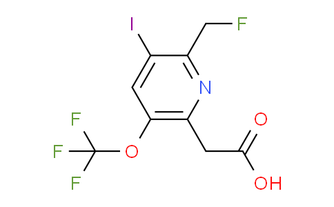 AM151283 | 1806743-07-6 | 2-(Fluoromethyl)-3-iodo-5-(trifluoromethoxy)pyridine-6-acetic acid