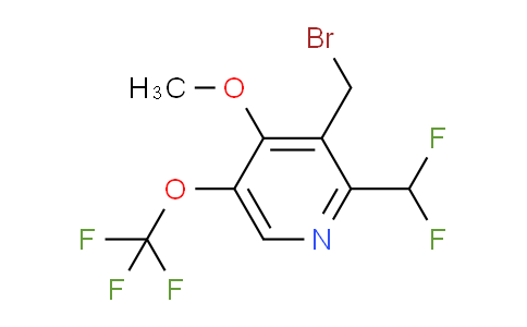 AM151285 | 1804768-93-1 | 3-(Bromomethyl)-2-(difluoromethyl)-4-methoxy-5-(trifluoromethoxy)pyridine