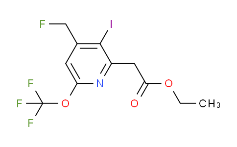 AM151298 | 1806261-10-8 | Ethyl 4-(fluoromethyl)-3-iodo-6-(trifluoromethoxy)pyridine-2-acetate