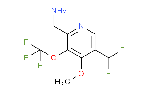 AM151305 | 1804790-76-8 | 2-(Aminomethyl)-5-(difluoromethyl)-4-methoxy-3-(trifluoromethoxy)pyridine