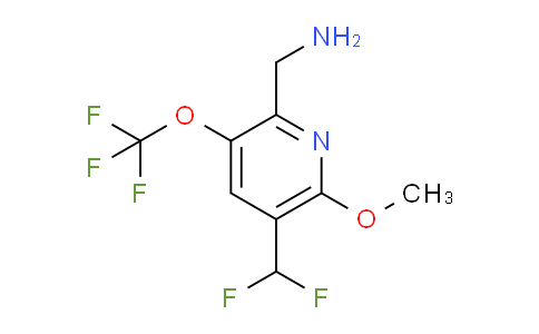 AM151306 | 1806753-47-8 | 2-(Aminomethyl)-5-(difluoromethyl)-6-methoxy-3-(trifluoromethoxy)pyridine