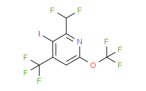 AM151308 | 1806743-95-2 | 2-(Difluoromethyl)-3-iodo-6-(trifluoromethoxy)-4-(trifluoromethyl)pyridine
