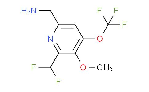 AM151316 | 1804795-07-0 | 6-(Aminomethyl)-2-(difluoromethyl)-3-methoxy-4-(trifluoromethoxy)pyridine