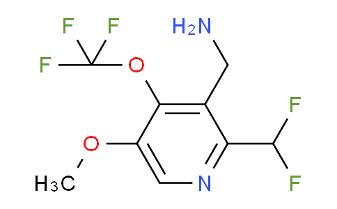 AM151318 | 1804790-84-8 | 3-(Aminomethyl)-2-(difluoromethyl)-5-methoxy-4-(trifluoromethoxy)pyridine