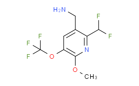 AM151321 | 1806150-46-8 | 3-(Aminomethyl)-2-(difluoromethyl)-6-methoxy-5-(trifluoromethoxy)pyridine