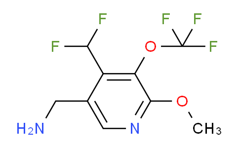 5-(Aminomethyl)-4-(difluoromethyl)-2-methoxy-3-(trifluoromethoxy)pyridine