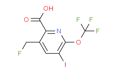 AM151326 | 1805032-22-7 | 3-(Fluoromethyl)-5-iodo-6-(trifluoromethoxy)pyridine-2-carboxylic acid