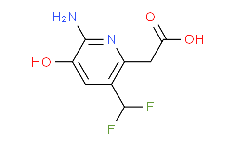 AM15133 | 1803698-66-9 | 2-Amino-5-(difluoromethyl)-3-hydroxypyridine-6-acetic acid