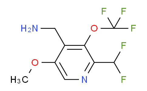 AM151330 | 1805111-80-1 | 4-(Aminomethyl)-2-(difluoromethyl)-5-methoxy-3-(trifluoromethoxy)pyridine