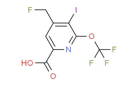 AM151331 | 1806746-04-2 | 4-(Fluoromethyl)-3-iodo-2-(trifluoromethoxy)pyridine-6-carboxylic acid