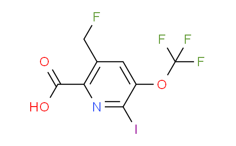 AM151339 | 1806137-84-7 | 5-(Fluoromethyl)-2-iodo-3-(trifluoromethoxy)pyridine-6-carboxylic acid