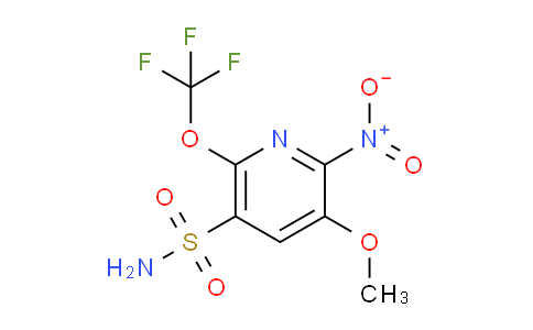 AM151343 | 1806752-04-4 | 3-Methoxy-2-nitro-6-(trifluoromethoxy)pyridine-5-sulfonamide