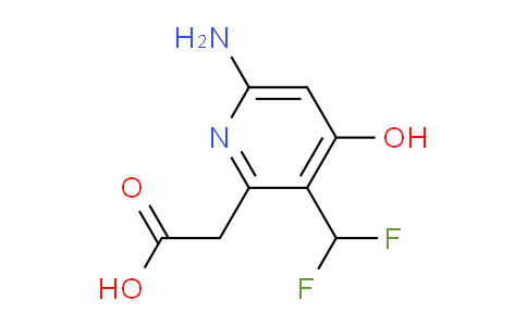 AM15135 | 1804680-68-9 | 6-Amino-3-(difluoromethyl)-4-hydroxypyridine-2-acetic acid