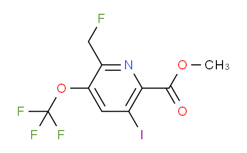 AM151352 | 1804350-77-3 | Methyl 2-(fluoromethyl)-5-iodo-3-(trifluoromethoxy)pyridine-6-carboxylate