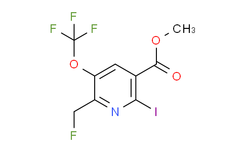 AM151356 | 1804441-75-5 | Methyl 2-(fluoromethyl)-6-iodo-3-(trifluoromethoxy)pyridine-5-carboxylate